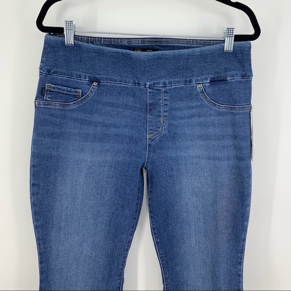 Lee Sculpting Pull-On Mid-Rise Skinny Jeans 12S - Picture 4 of 10